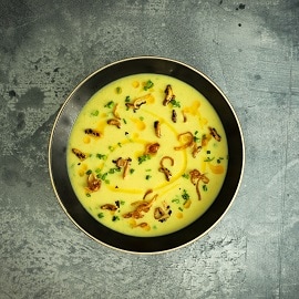 Brian Lane’s Spiced Jerusalem artichoke soup